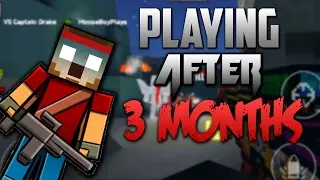 PLAYING PIXEL GUN 3D AFTER 3 MONTHS [ DO NOT CLICK WORST GAMEPLAY]