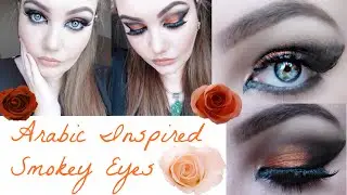 &hearts; Arabic Inspired Smokey Eyes &hearts; || Makeup Geek Foiled Eyeshadows Flamethrower In The Spotlight