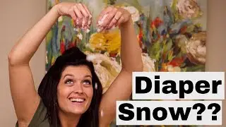 Diaper Snow - Object Lesson!