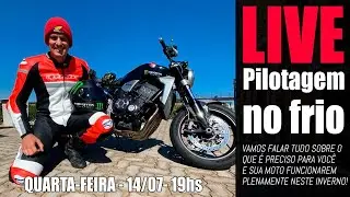 Live: Pilotagem no frio