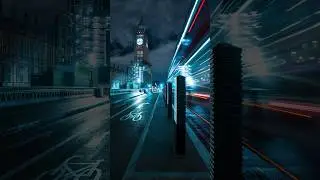 BIG BEN LIGHT TRAILS 📸💫🇬🇧 #shorts #photography #london