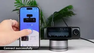 How to connect Ombar driving recorder to a mobile phone
