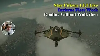 Aegis Gladius Valiant - Star Citizen - Invictus Fleet Week walk thru