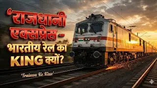 🔥 Rajdhani Express Kyu Hai Indian Railways Ki King Train? | 5 fact.#locopilot 