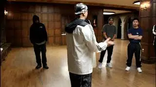 BBoy Kwikstep workshop on Conditioning, Self Healing, and Hip Hop History