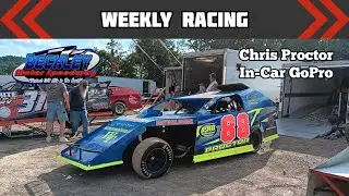 Beckley Motor Speedway | Weekly Racing - Chris Proctor GoPro Video (8/10/24)