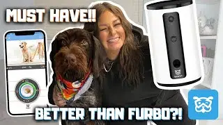 BEST PET CAMERA? | WOpet Dog Camera with Treat Dispenser | Unboxing, Setup & Real Time Test