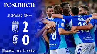 Resumen del Xerez CD 2-0 CA Antoniano