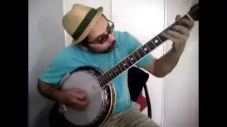 testando banjo 6 cordas