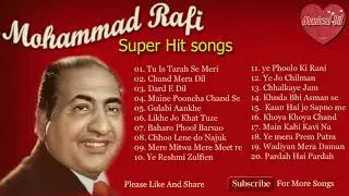 Mohammad Rafi ke Super Hit Gaane   Muhammad rafi song
