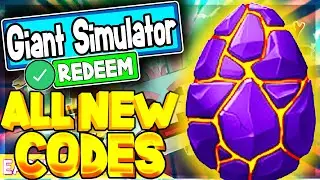 ALL NEW *EASTER* UPDATE CODES! Giant Simulator Roblox