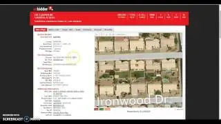 AZ Bidder - Property Detail Page - Info/Maps Tab - #6