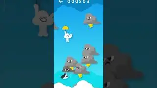 Easy way to score high in Google cloud game ☁️☁️ #shorts video #trending #100kviews #games