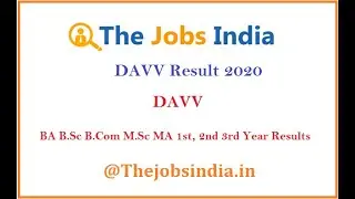 DAVV Result 2020 BA B.Sc B.Com M.Sc MA 1st, 2nd 3rd Year Results Date