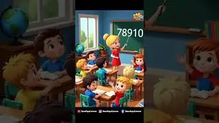1, 2, 3 | Learn Numbers | Nursery Rhymes | Kids Song | #Shorts #kindergartensong | BonaPapaCartoon