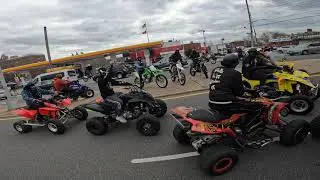 CRAZY NEW YORK RIDE OUT 100+ DIRT BIKES