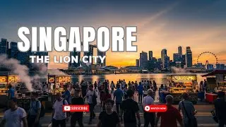 Ultimate Singapore Cityscape Experience: Street Life, Food & Relaxing Piano Music