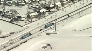 Denver digging out from weekend snowstorm