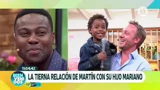 La tierna relación entre Martín y su hijo | Bienvenidos