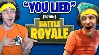 THIS KID THINKS IM LIKE NINJA ON FORTNITE!! - (I LIED TO HIM...)