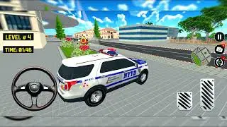 🚓 Police Car Chase Simulator 3D &ndash; Real City Cop Pursuit Gameplay (Android) #police#simulator #car 