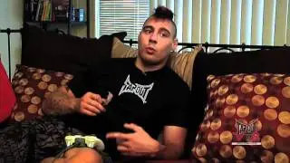 Dan Hardy Shows Off His Custom Mouthpiece | MMA Training