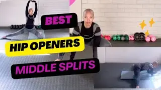 Best Hip Openers for Middle Splits #MiddleSplits #HipOpeners #HipMobility #SplitTraining