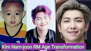 BTS Main Raper RM Kim Nam-joon  Age Transformation From Age 01 To 29 Years Old @kimnamjoon @BTS