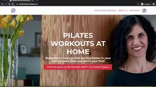 Quick Look at the Be Well Stay Well&trade; Pilates Online Membership