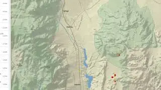 1872 M7.9 Earthquake Lone Pine, Ca Owens Valley Fault... 7/10/2019