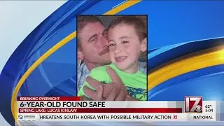 Missing 6-year-old NC boy found safe