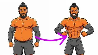 Only 5 Exercises to Get Six Pack Abs at Home (No Gym Needed)