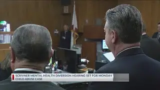 Scrivner mental health diversion hearing set for Monday
