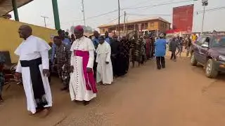 Bishop George arrives Nkambe