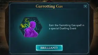Trying New Spell Garrotting Gas Harry Potter Hogwarts Mystery
