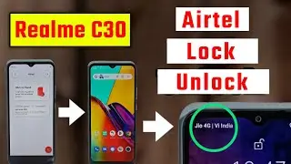 Airtel Lock kaise tode Realme C30 Phone Me।। Realme C30 Me Airtel Lock kaise Unlock Kare #youtube