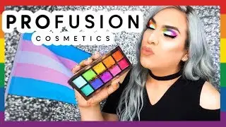 PROFUSION SPECTRUM PALETTE TUTORIAL-  PRIDE LOOK