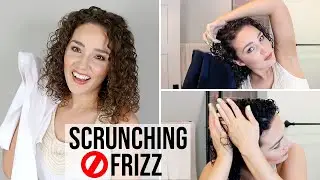 How to Scrunch without Frizz + Tips for Wet Frizz