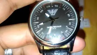 armani watch from priceangels.com