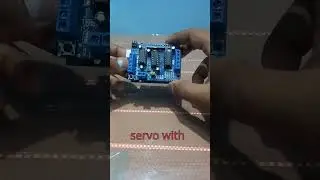 L293D motor driver shield! #electronics #iot #shorts