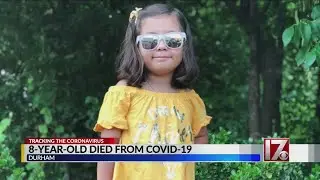 Durham 8-year-old dies from COVID-19