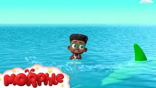 Morphle Is A Shark | Fun Animal Cartoons | @MorphleTV  | Learning for Kids
