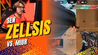 SEN Zellsis ACE Against MIBR | VCT Americas 2025 Kickoff