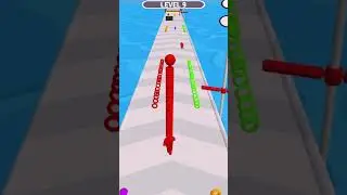 Neck Stack Run 3D - Neck Stack Run 3D Gameplay Walkthrough iOS Android Max Level  #shorts