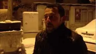 Büyükorhan Kar'ın Tadını Çıkarıyor