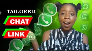 How To CREATE & CUSTOMIZED WhatsApp Link With CUSTOM MASSAGE (WhatsApp Link Generator 2025)