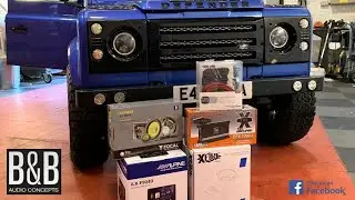 Land Rover Defender ENHANCED Audio and Visual Upgrades - Cardiff