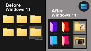 Windows 11 Thumbnail preview on folder | how to set images in windows 11 folders