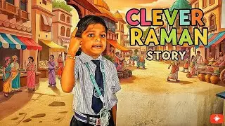 Clever Raman Story 👌❤ by U K G student #svsschool #cleverramanstory #storytelling #school 