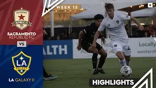 Sacramento Republic FC vs. LA Galaxy II - Game Highlights | 06-18-2022